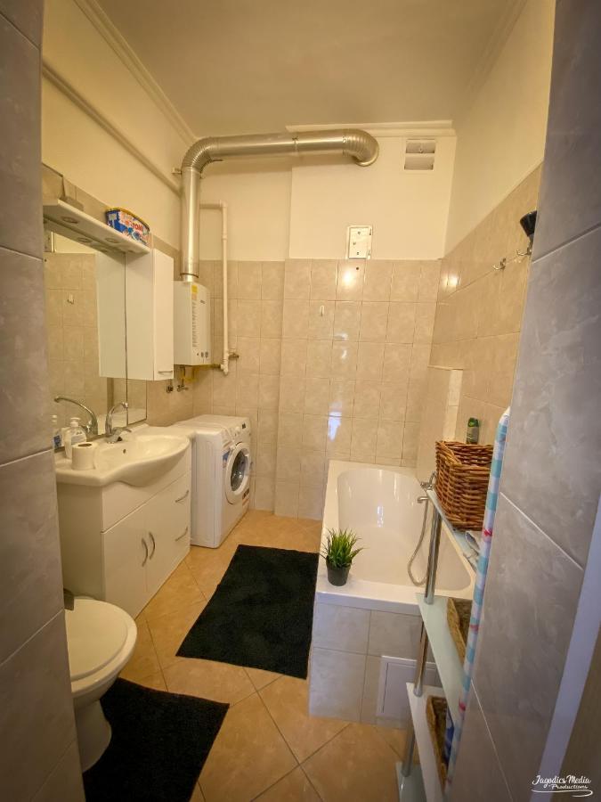 Lovely Central Apartment With Free Parking, Koezponthoz Koezeli 3 Szobas Lakas Дьєр Екстер'єр фото